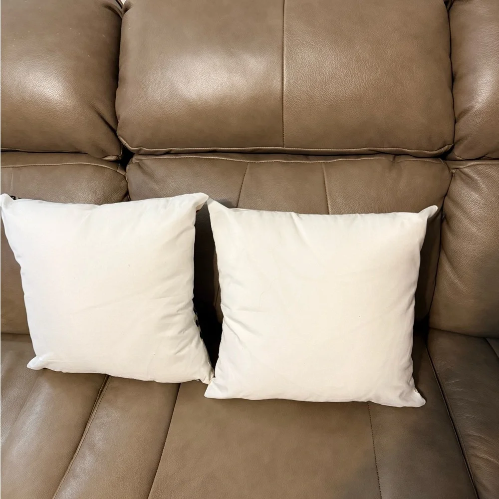 Two Nordic Deer Throw Pillows Cover, made of a high-quality linen material